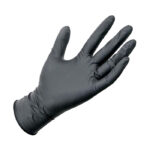 Gant en Nitrile - Naturex Noir - Sans poudre - Boîte de 100 gants