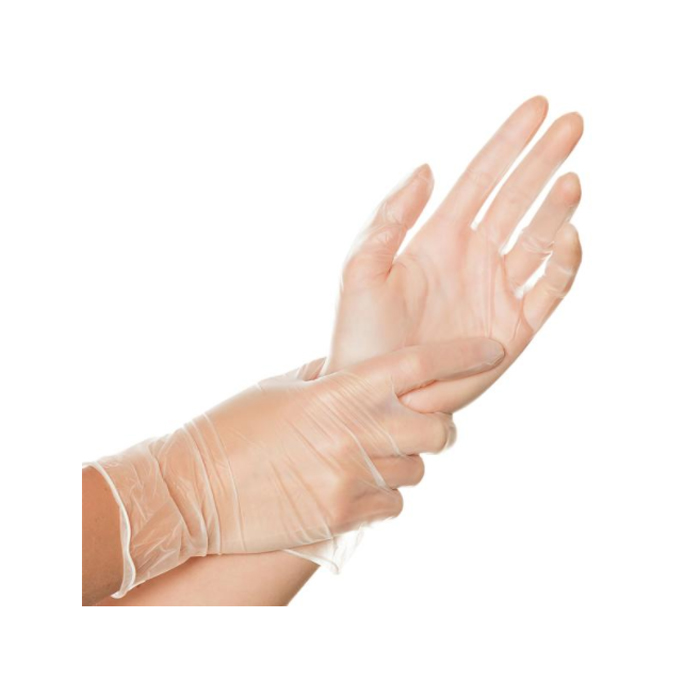 JET+ - Gants Vinyle Transparents Médicaux Non Poudrés - 07GV0748U