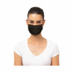 Masque noir type IIR Noir 3 plis