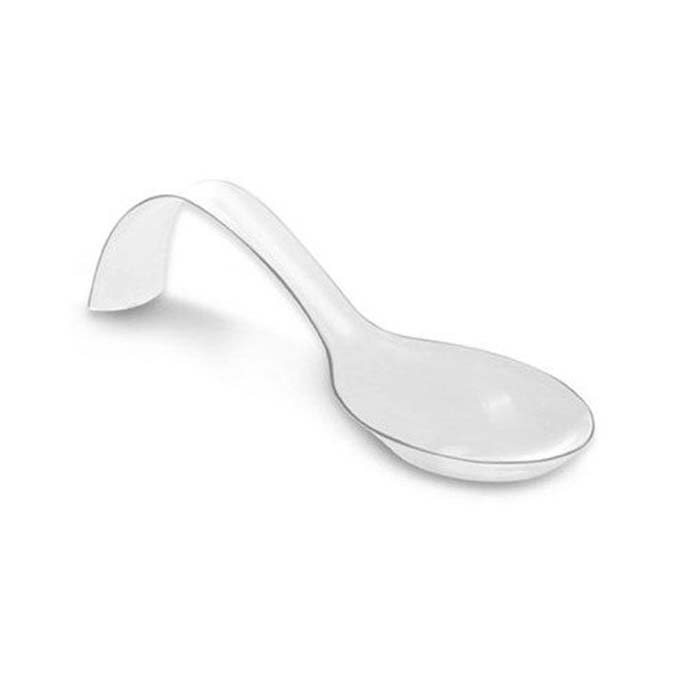 Petite cuillère argent inox 10,5 cm pour verrine