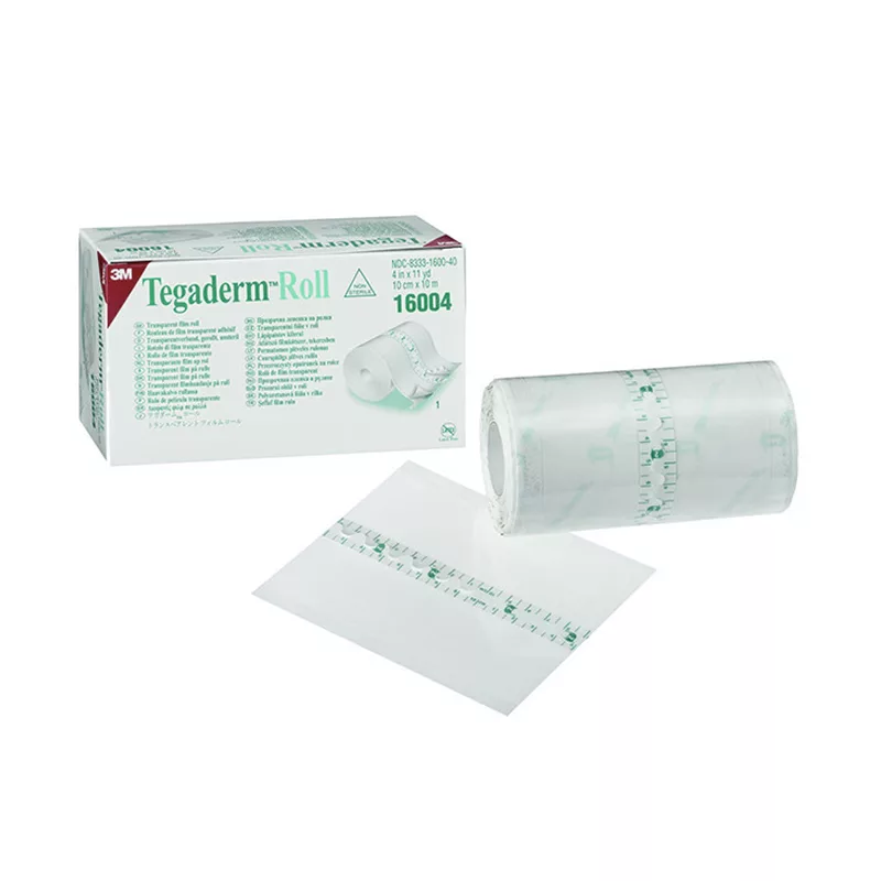 3M tegederm roll 10mx10cm rouleau transparent détail