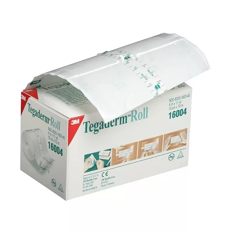 3M tegederm roll 10mx10cm rouleau transparent