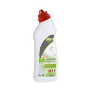 WC mousse liquide est une mousse active développée pour le détartrage et le  nettoyage des cuvettes WC.