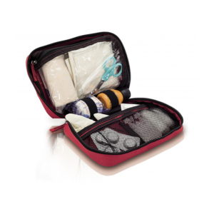 trousse de secours ouverte