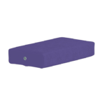 coussin rectangulaire bleu 5cm