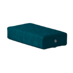 coussin rectangulaire turquoise 7cm