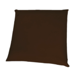 oreiller couleur marron