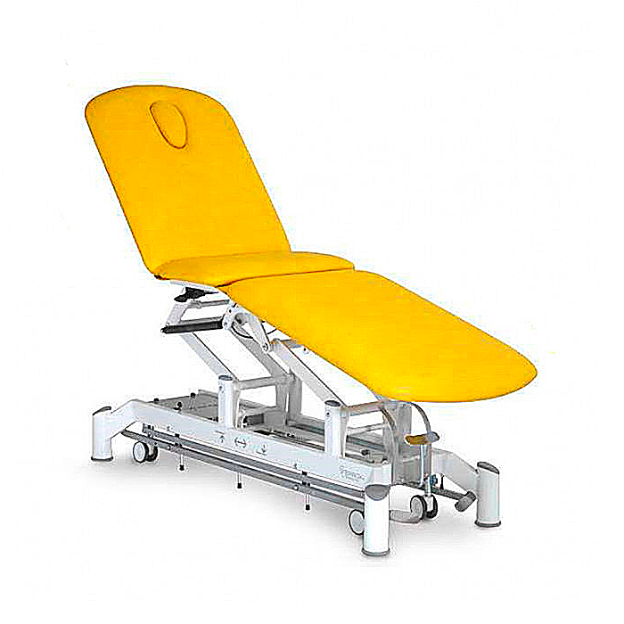 table de massage électrique 3 plans chagall jaune