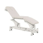 table de massage électrique 3 plans ecopostural blanc