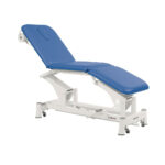 table de massage électrique 3 plans ecopostural bleu