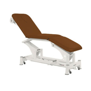 table de massage électrique 3 plans écopostural marron