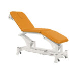 table de massage électrique 3 plans écopostural orange
