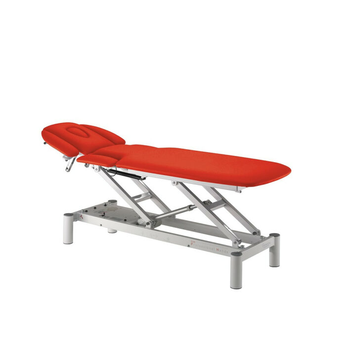 table de massage électrique 6 plan matisse rouge