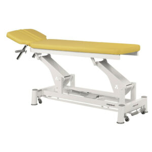 table de massage électrique écopostural jaune