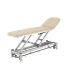 table massage électrique 2 plans degas blanc