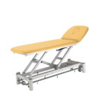 table massage électrique 2 plans degas jaune