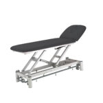 table massage électrique 2 plans degas noir