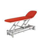 table massage électrique 2 plans degas rouge