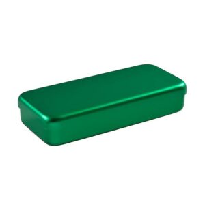 boîte à instrument aluminium verte