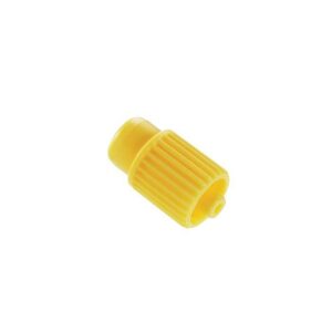 bouchon bd luer lock jaune