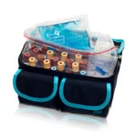 Trousse pour prélèvements ouverte