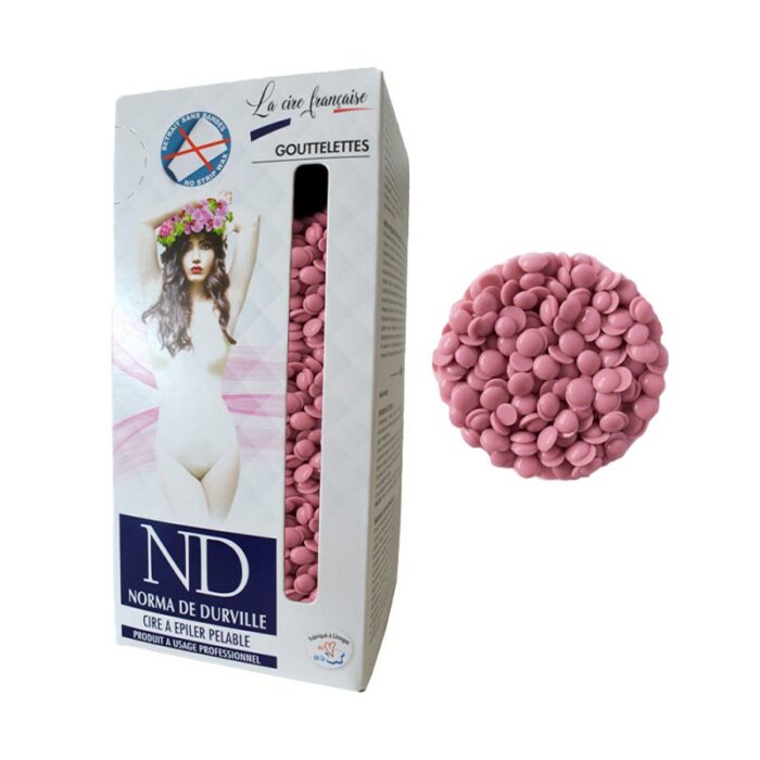 cire pastille pelable violet