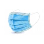masque chirurgicale bleu type iir 3 plis