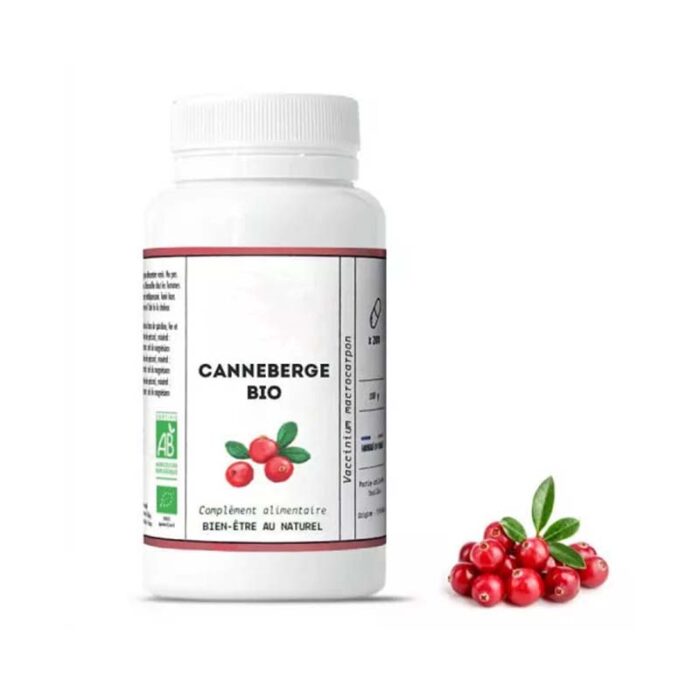Complément Alimentaire Canneberge Bio NUTRITION PRO - Confort Urinaire, 120 Gélules (péremption 01/26)