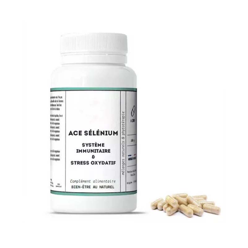 gélule sélénium gélule sélénium complément alimentaire système immunitaire et stress oxydatif