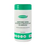 Lingettes Nettoyantes Désinfectantes Aseptonet boite conditionné en 100 formats par boite