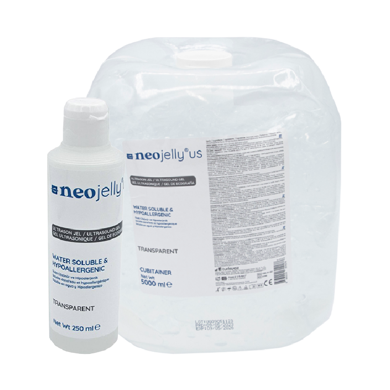 Gel ultrasonique échographie NeoJelly transparent