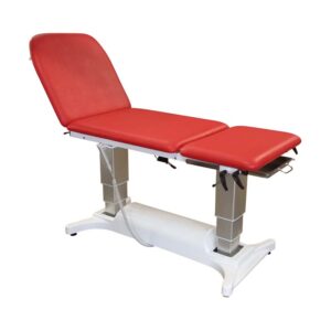 divan examen médical sellerie plate licata 3P rouge