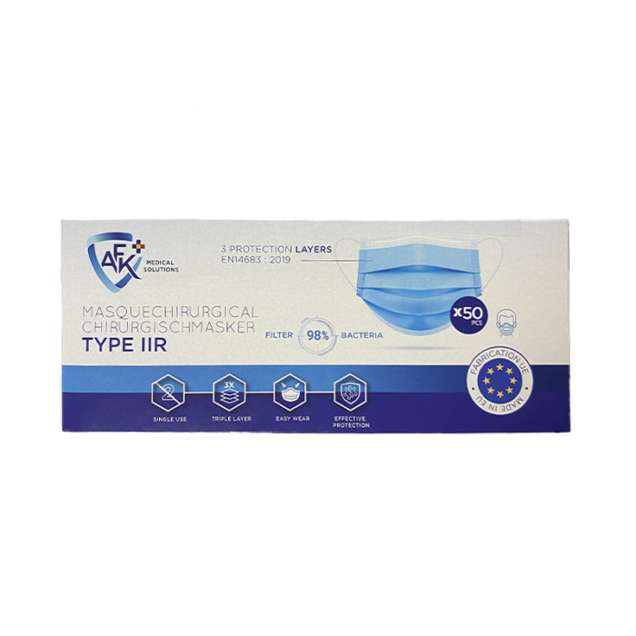 masque bleu type IIR