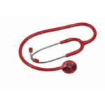 stéthoscope double simple rouge