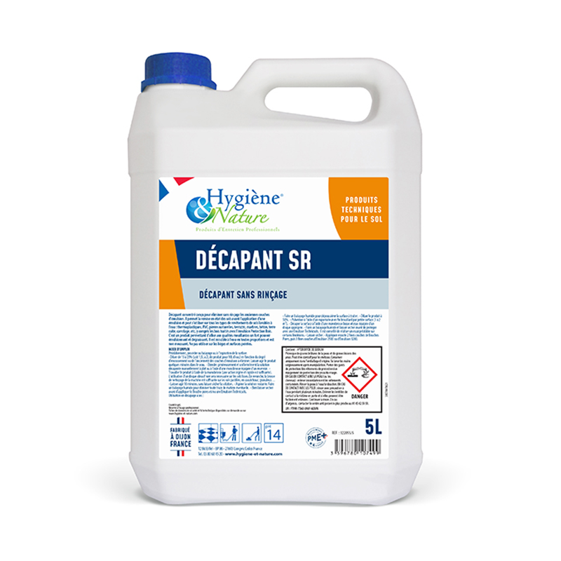 DécapantSR DSM Décapant sans rinçage - Concentré pour sols