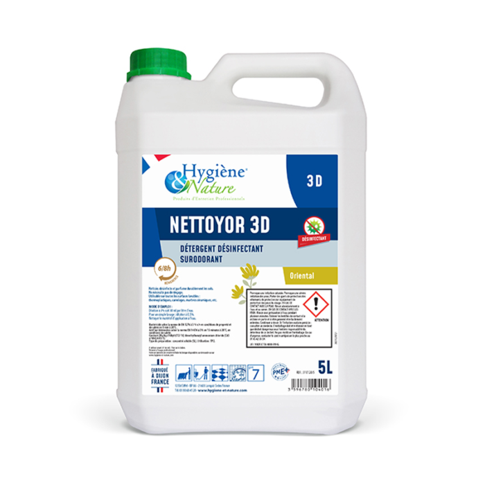 Nettoyor 3D Oriental détergent sols et surface