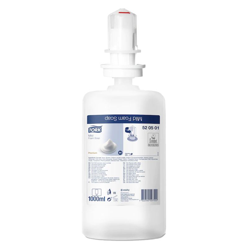 Savon mousse doux Tork 1L