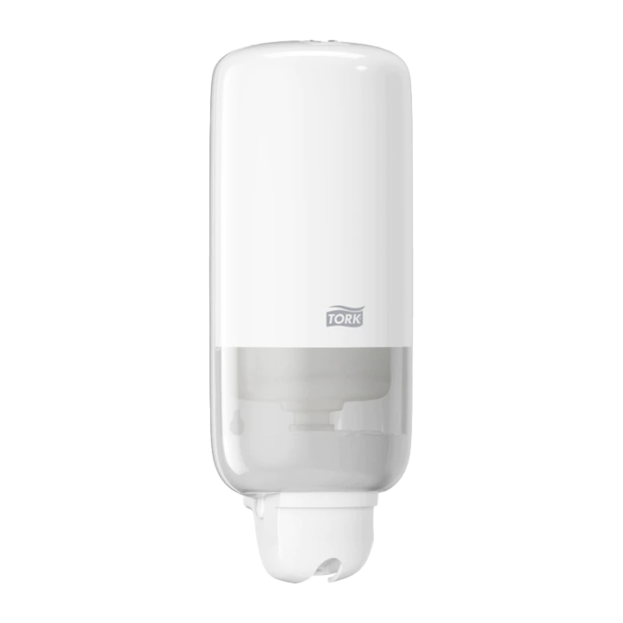 Distributeur de savon liquide Tork blanc
