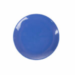 Assiette melamine bleu réutilisable 15.3
