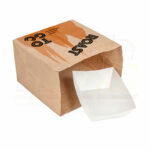 sac pour poulet kraft + barquette