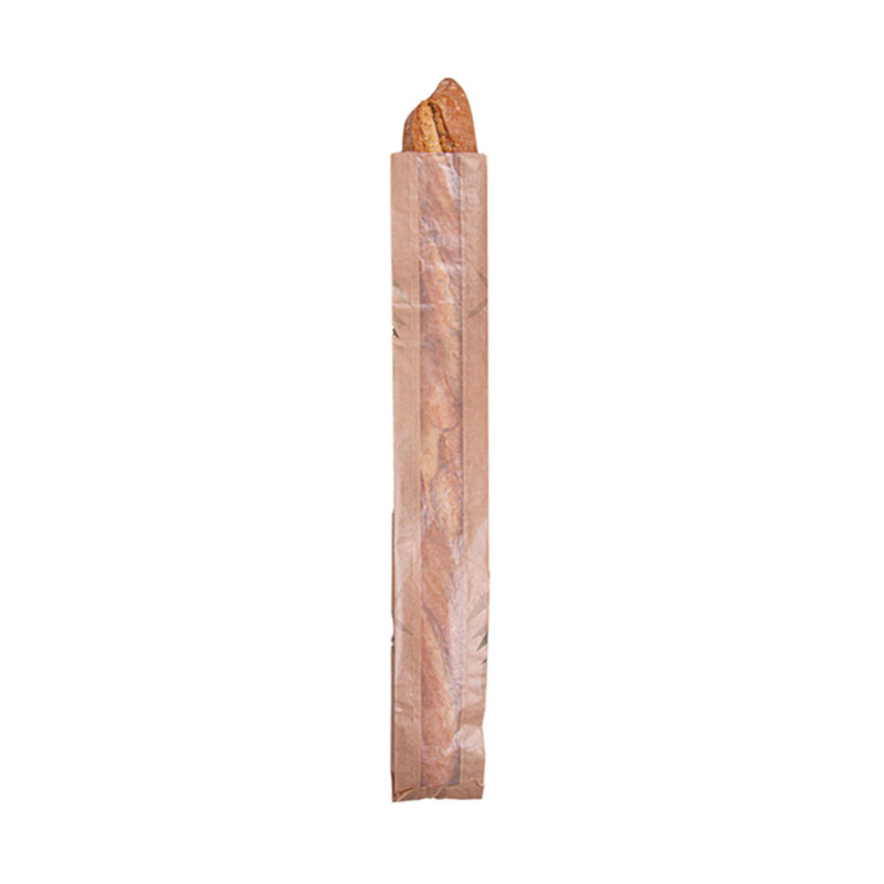 Sachet pour pains L kraft naturel avec pain boulangerie