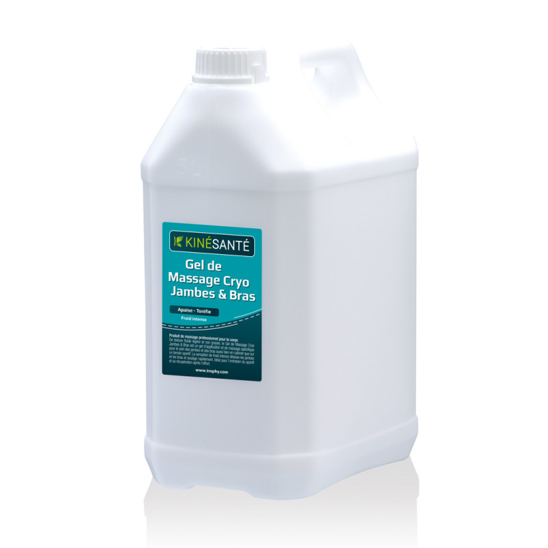 Gel de massage cryo jambes & bras 5L