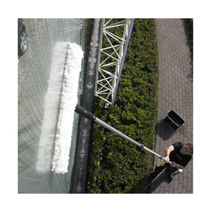 housse mouilleur en polyester sur perche de Moerman, Niveo standard blanc. Carton de 10