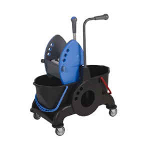 chariot de lavage double seau giotto black avec double seau 15L