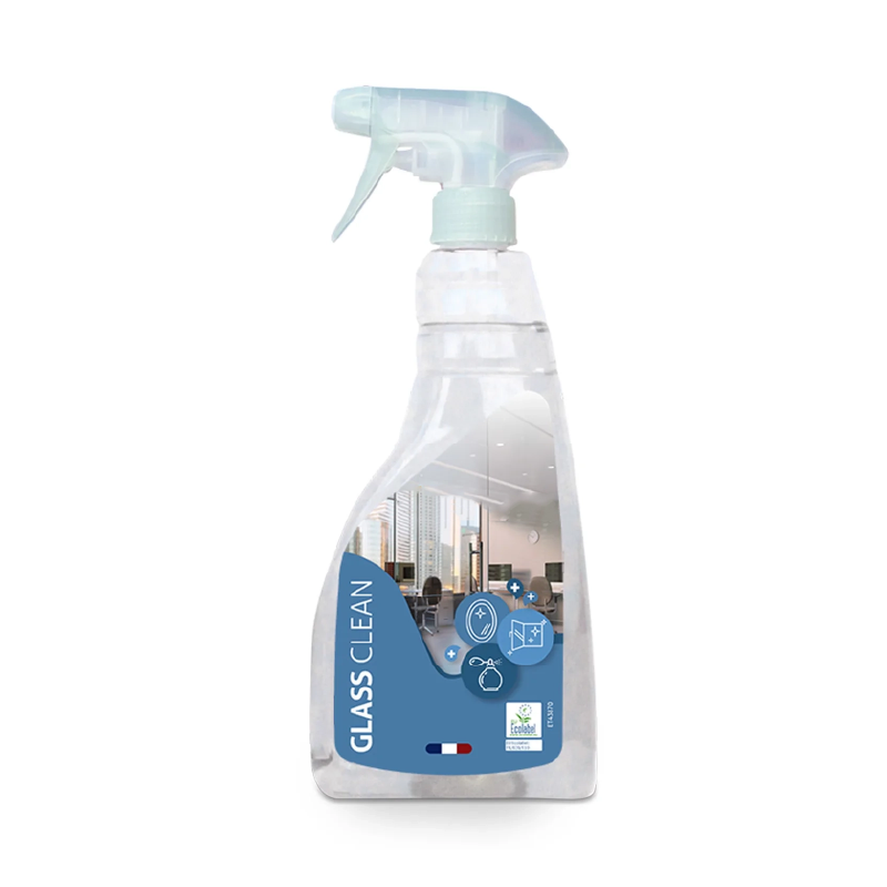 Nettoyant vitres Ecolabel GLASS CLEAN pulvérisateur de 750ml
