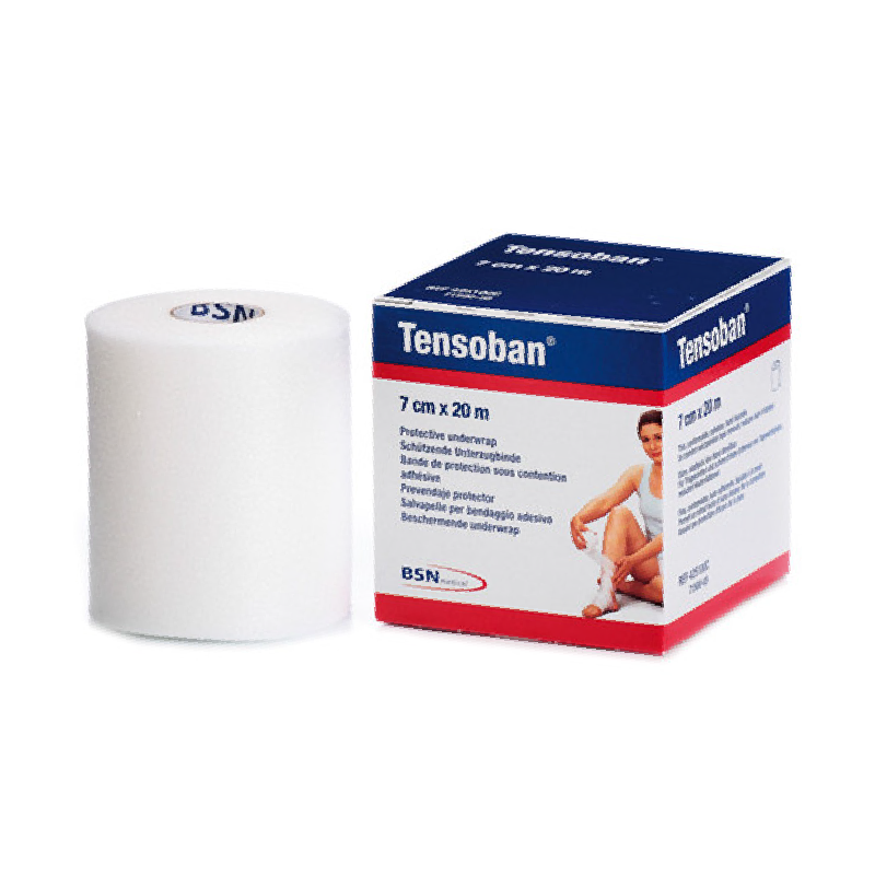 bande en mousse de sous-contention auto-adhésive Tensoban 7cm x 20m