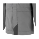 blouson de travail de couleur gris et charbon industriel bas