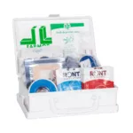 coffret de secours agro-alimentaire 2 à 4 personnes ouvert