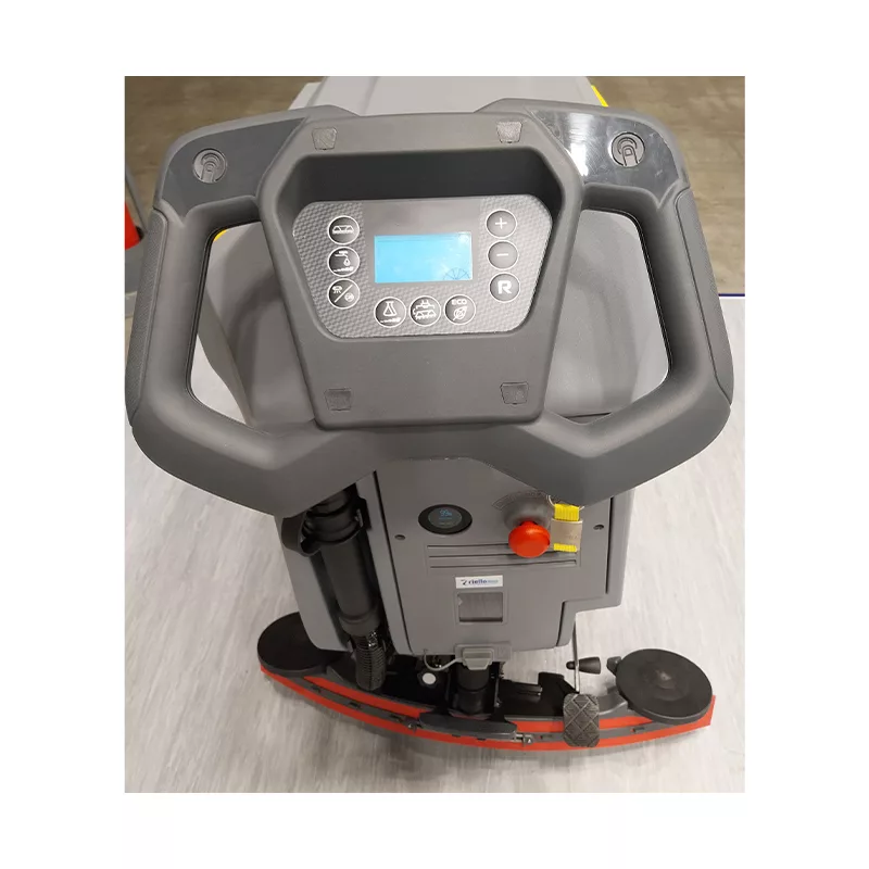 Autolaveuse professionnelle REXA 50 D 55 CHEM – tractée, 530 mm, 50 L, batterie Gel 105Ah - commandes