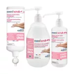 solution lavante mains antiseptique exeol scrub 4% pack